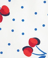 kate spade new york Cherry Dot Kitchen Towel, Oven Mitt Pot Holder 4-Pack Set,