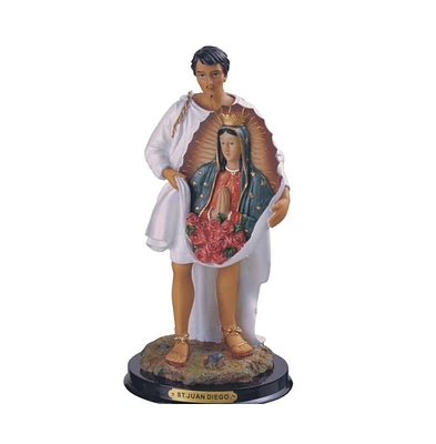 Fc Design 12"H Saint Juan Diego with Virgen of Guadalupe Statue Holy Figurine Religious Decoration Home Decor Perfect Gift for House Warming, Holidays