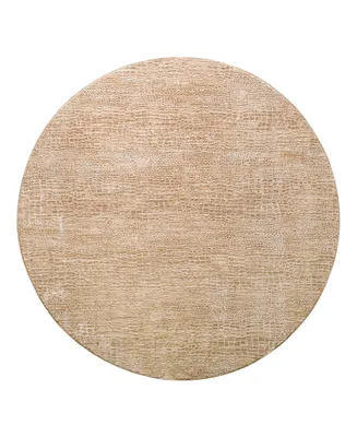 Livabliss Masterpiece High-Low Mpc-2306 6'7" x Round Area Rug