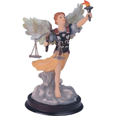 Fc Design 6"H Archangel Uriel Statue Angel of Wisdom Holy Figurine Religious Decoration Home Decor Perfect Gift for House Warming, Holidays and Birthd