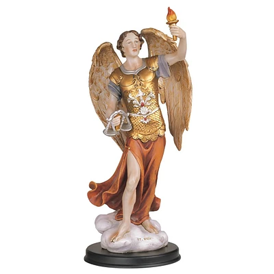 Fc Design 12"H Archangel Uriel Statue Angel of Wisdom Holy Figurine Religious Decoration Home Decor Perfect Gift for House Warming