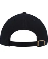 Men's '47 Brand Black Philadelphia Flyers Clean Up Adjustable Hat