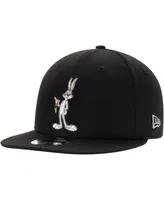 Men's New Era Bugs Bunny Black Looney Tunes 9FIFTY Snapback Hat