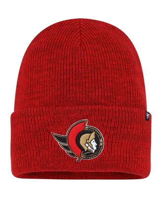Men's '47 Brand Red Ottawa Senators Brain Freeze Cuffed Knit Hat