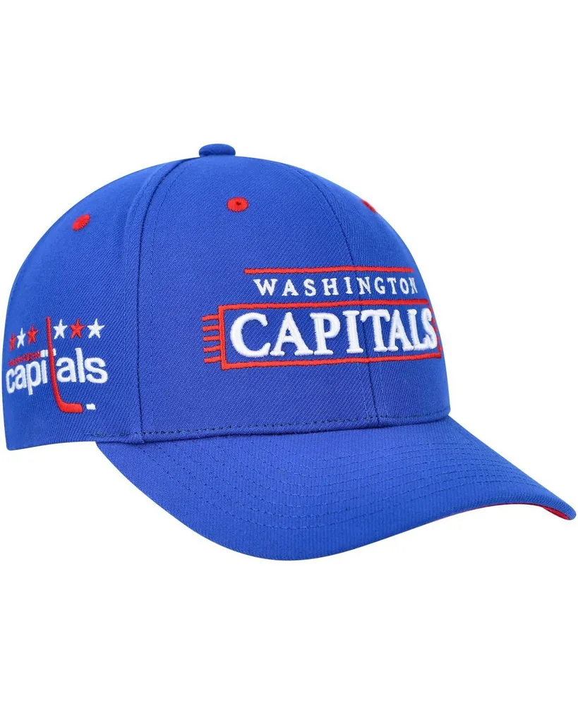 Men's Mitchell & Ness Blue Washington Capitals Lofi Pro Snapback Hat