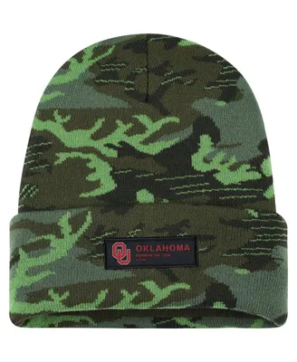 Men's Jordan Camo Oklahoma Sooners Veterans Day Cuffed Knit Hat
