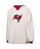 Women's Foco Tampa Bay Buccaneers Repeat Print Reversible Hoodeez