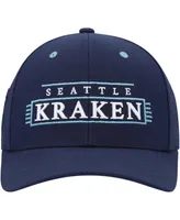 Men's Mitchell & Ness Deep Sea Blue Seattle Kraken Lofi Pro Snapback Hat