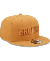 Men's New Era Brown Cleveland Browns Color Pack 9FIFTY Snapback Hat