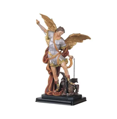 Fc Design 12"H Archangel Michael Statue Saint Michael The Strongest Angel Holy Figurine Religious Decoration Home Decor Perfect Gift for House Warming