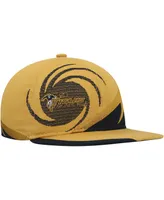 Big Boys and Girls Mitchell & Ness Gold, Navy New York Titans Gridiron Classic Spiral Snapback Hat