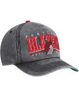 Men's '47 Brand Black Portland Trail Blazers Fontana Hitch Snapback Hat