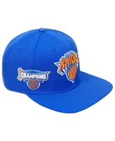 Men's Royal New York Knicks Championship Capsule Snapback Hat