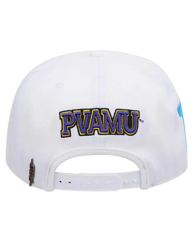 Men's Pro Standard White Prairie View A&M Panthers Evergreen Wool Snapback Hat