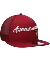 Men's New Era Burgundy Washington Commanders Lit Trucker 9FIFTY Snapback Hat