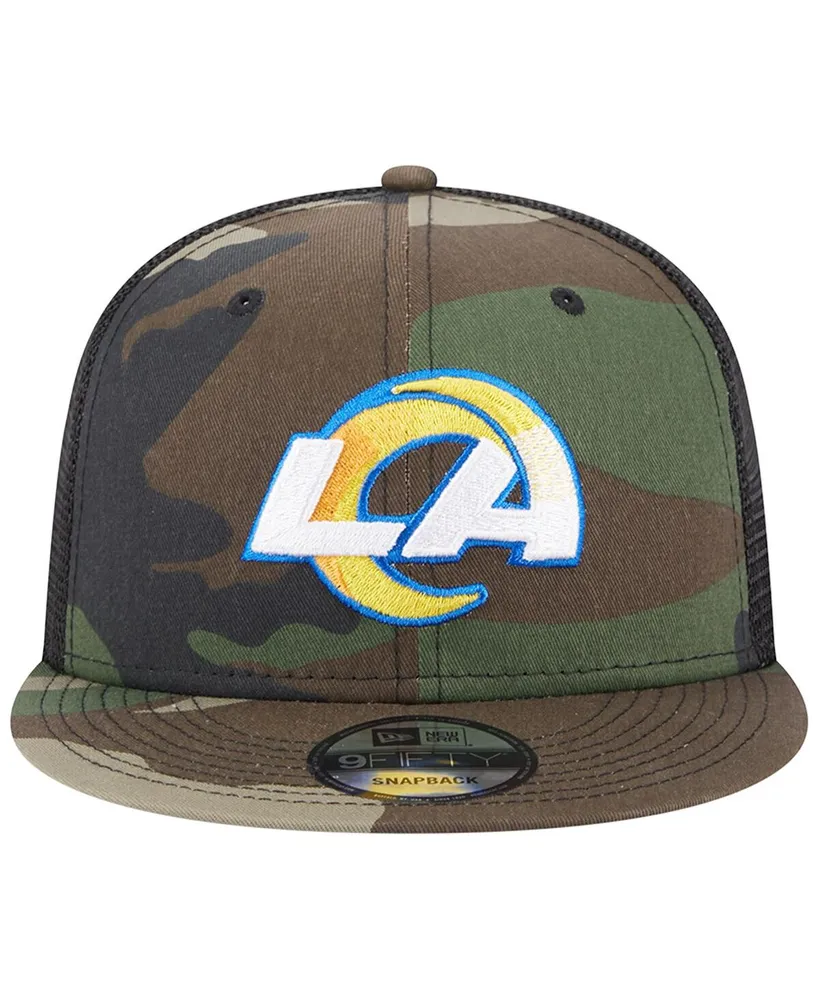 Men's New Era Camo Los Angeles Rams Classic Trucker 9FIFTY Snapback Hat