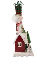 Kurt Adler 18" Battery Operated Deck The Halls Musical Led Nutcracker