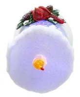 Kurt Adler 8.5" Battery Operated Color Changing Led Lighted Cardinal Candle