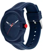 Tommy Hilfiger Men's Quartz Silicone Watch 44mm