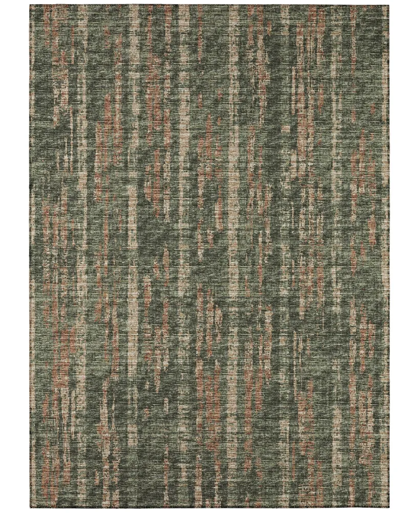 Addison Rugs Indoor/Outdoor Cozy Winter ACW40 Gray Washable 5' x 7'6 Rug