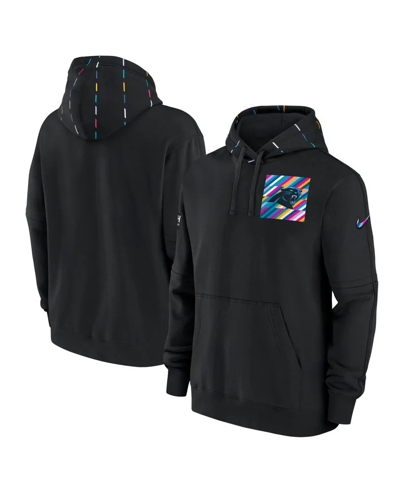 Men's Nike Black Carolina Panthers Primary Logo Performance Pullover Hoodie