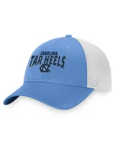 Men's Majestic Carolina Blue North Carolina Tar Heels Breakout Trucker Adjustable Hat