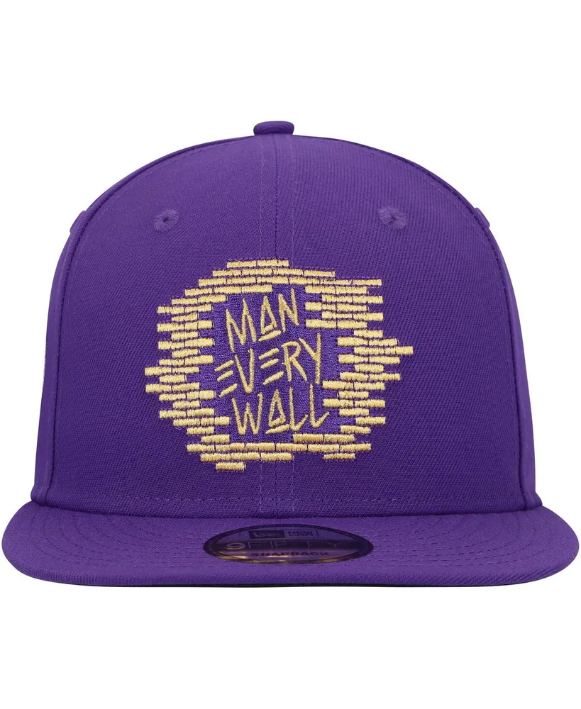 Men's New Era Purple Orlando City Sc Jersey Hook 9FIFTY Snapback Hat