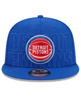 Men's New Era Blue Detroit Pistons 2023 Nba Draft 9FIFTY Snapback Hat