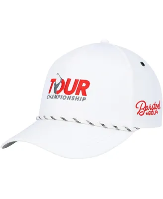 Men's Barstool Golf White Tour Championship Patch Trucker Adjustable Hat