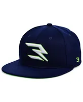 Men's Navy, White Nike 3BRAND by Russell Wilson Fashion Snapback Adjustable Hat