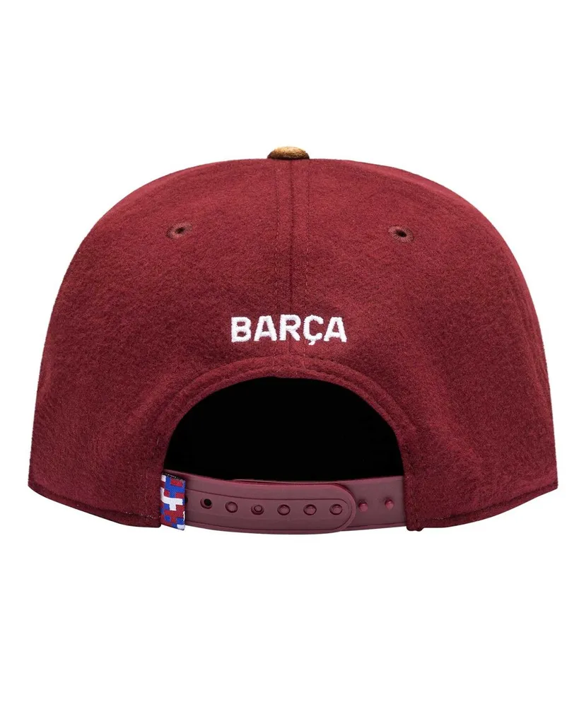 Men's Burgundy Barcelona Lafayette Snapback Hat