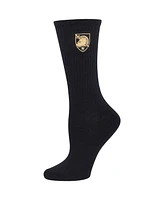Women's ZooZatz Black, White Army Black Knights 2-Pack Quarter-Length Socks