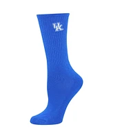 Women's ZooZatz Royal, White Kentucky Wildcats 2-Pack Quarter-Length Socks