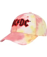 Men's American Needle Yellow, Orange Ac/Dc Ballpark Tie-Dye Adjustable Hat