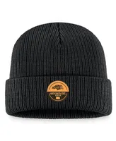 Men's Top of the World Black Ndsu Bison Elijah Cuffed Knit Hat