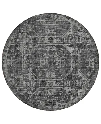 Addison Othello Outdoor Washable AOT32 8' x Round Area Rug