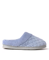 Dearfoams Women's Libby Quilted Terry Clog Slippers