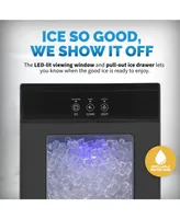 Newair 44lb. Nugget Countertop Ice Maker with Self