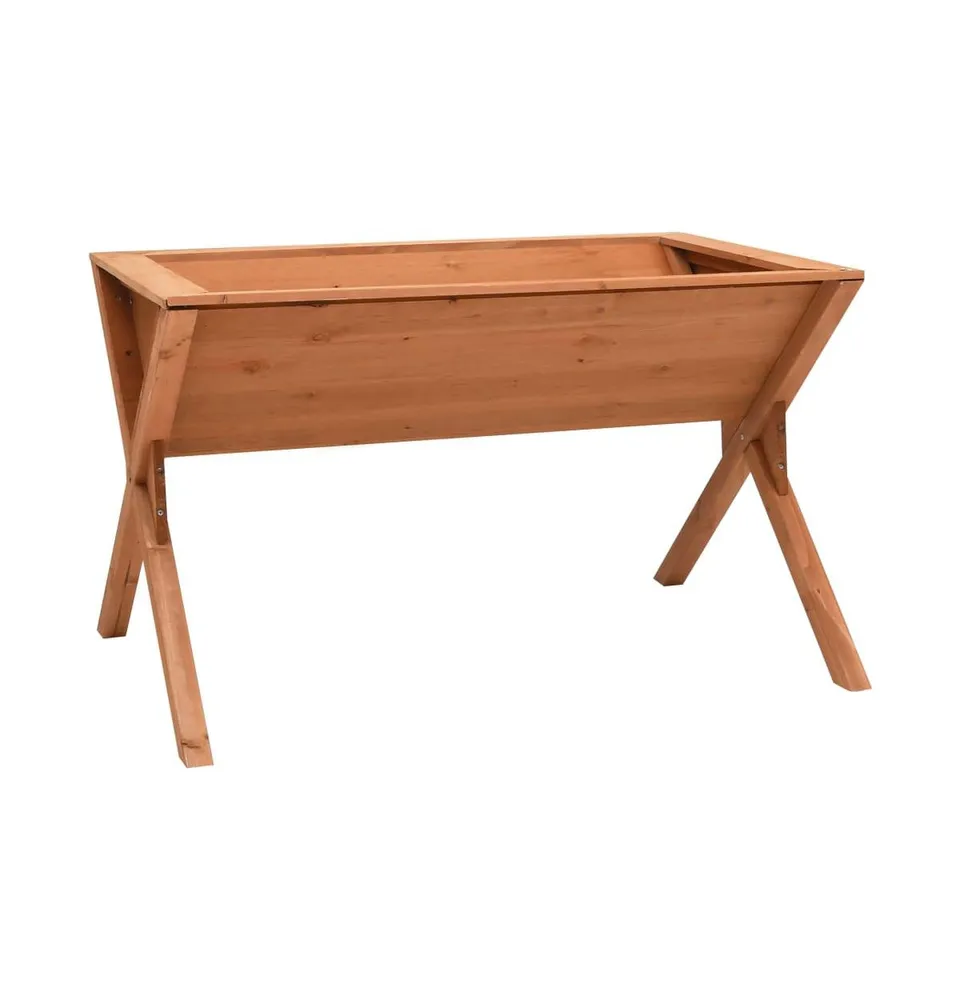 vidaXL Planter 35.4"x21.7"x22" Firwood