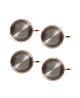 Thirstystone by Cambridge Smooth Copper Moscow Mule Mugs, Set of 4