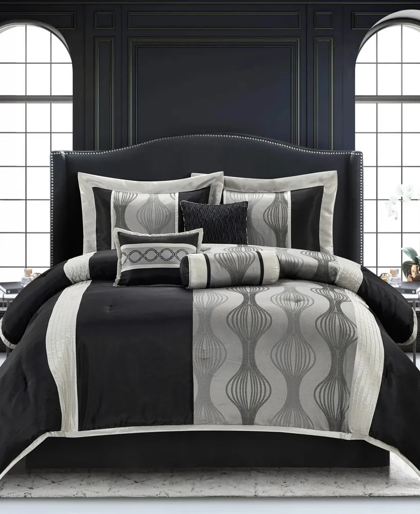 Nanshing Larsa 7-Piece California King Comforter Set