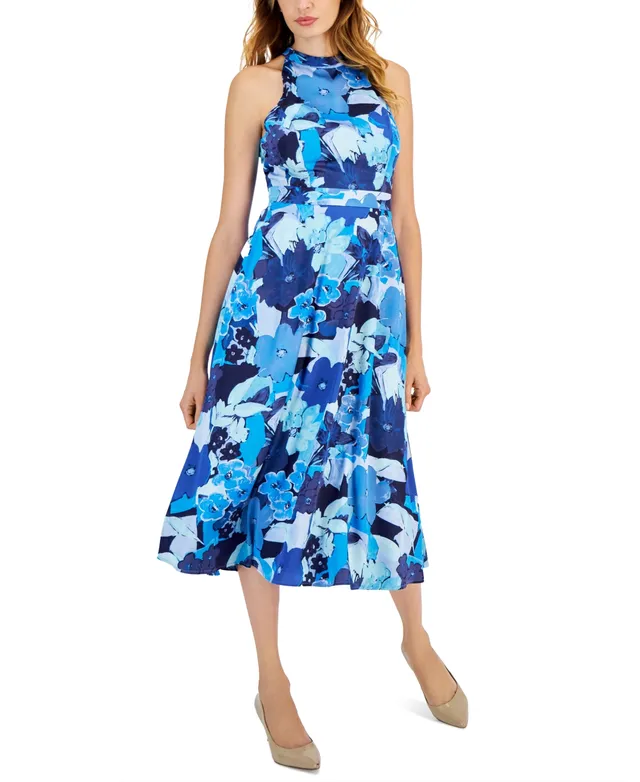 tahari asl halter dress NWT-TAHARI ASL BALL GOWN DRESS CRISS-CROSS HALTER NECK, SZ. 16,NEON CORAL. COLR