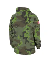 Men's Nike Camo Alabama Crimson Tide Hoodie Full-Snap Jacket