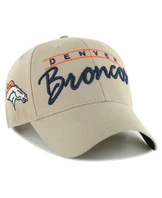 Men's '47 Brand Khaki Denver Broncos Atwood Mvp Adjustable Hat