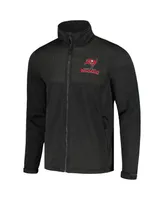 Men's Dunbrooke Heather Black Tampa Bay Buccaneers Explorer Tech Full-Zip Jacket