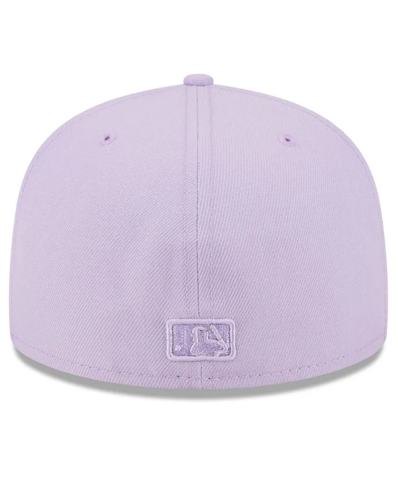 Men's New Era Lavender Cincinnati Reds 2023 Spring Color Basic 59FIFTY Fitted Hat