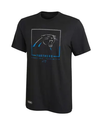 Men's Black Carolina Panthers Combine Authentic Clutch T-shirt