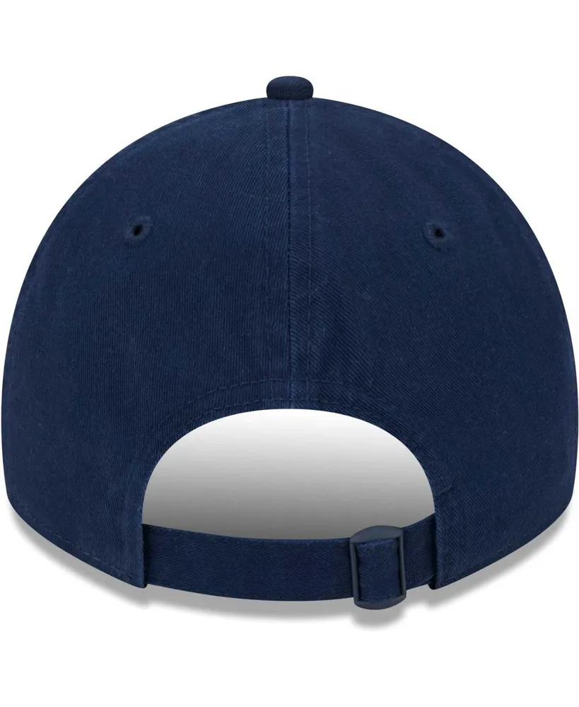 Men's New Era Navy Milwaukee Brewers Color Pack 9TWENTY Adjustable Hat
