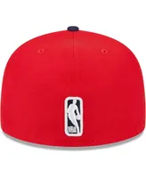 Men's New Era Red, Navy Phoenix Suns 59FIFTY Fitted Hat