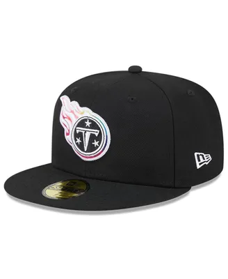 Men's New Era Black Tennessee Titans 2023 Nfl Crucial Catch 59FIFTY Fitted Hat